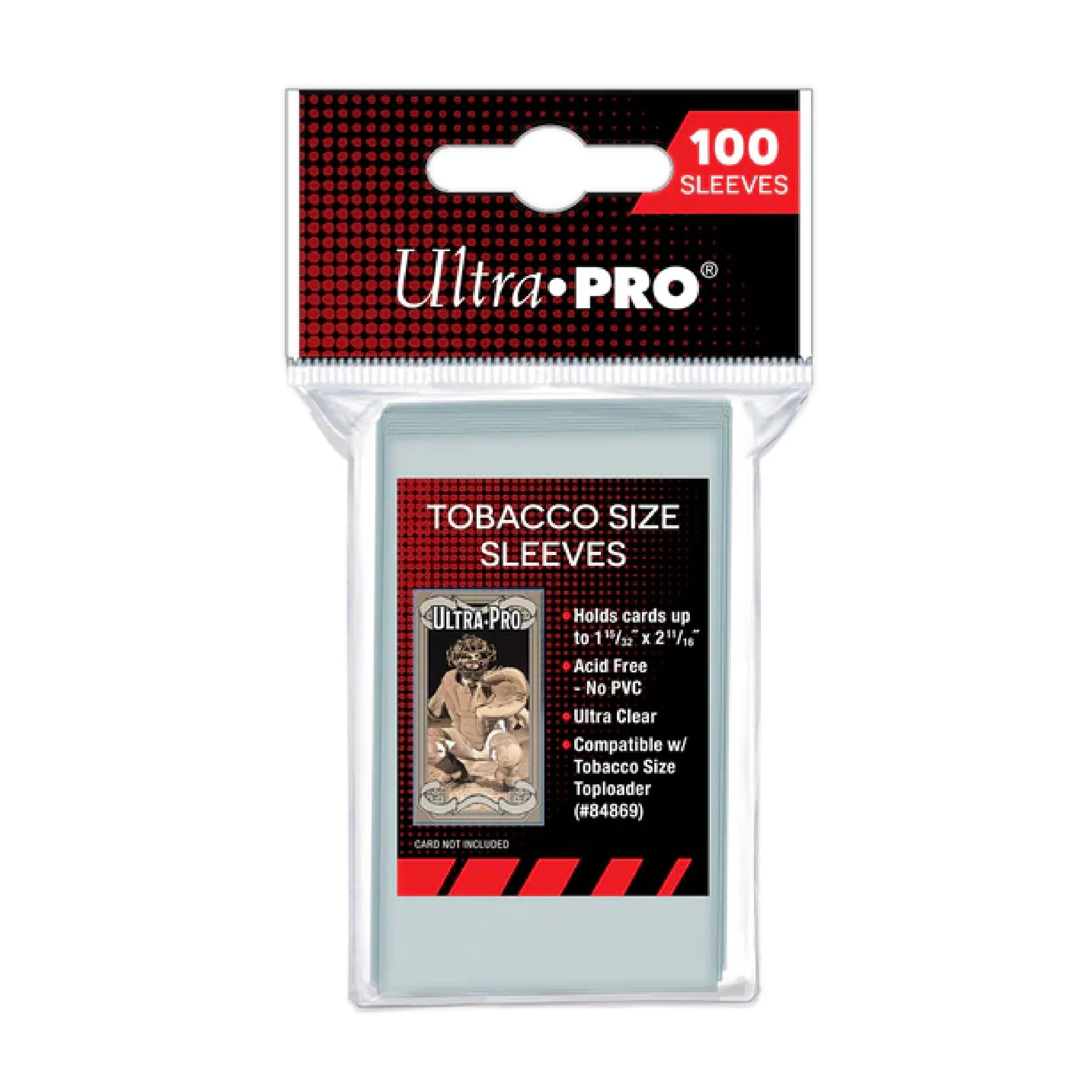 Ultra Pro Tobacco Card Soft Sleeves