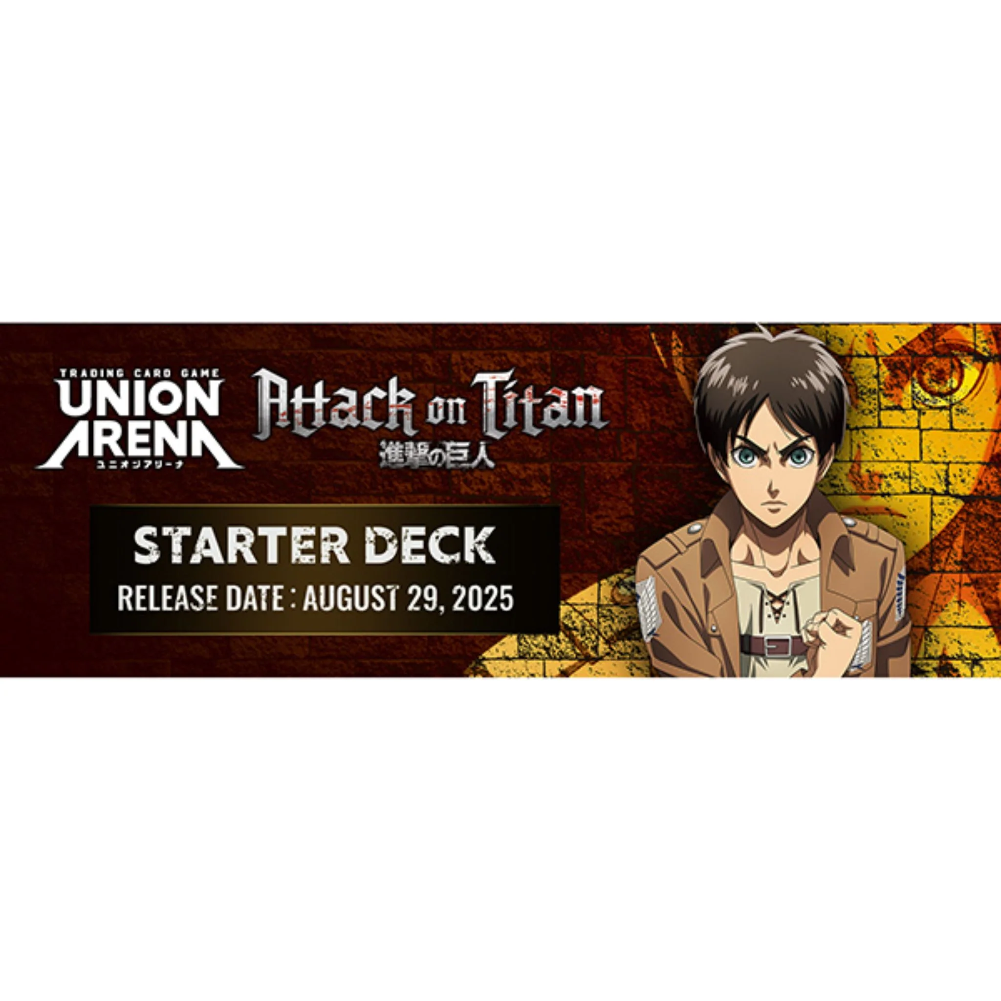 Union Arena Attack on Titan Starter Deck