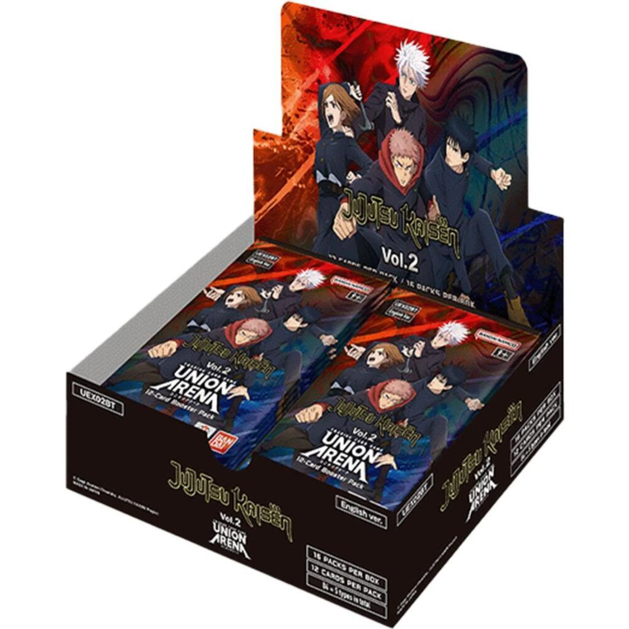 Union Arena Jujutsu Kaisen Vol. 2 Booster Box