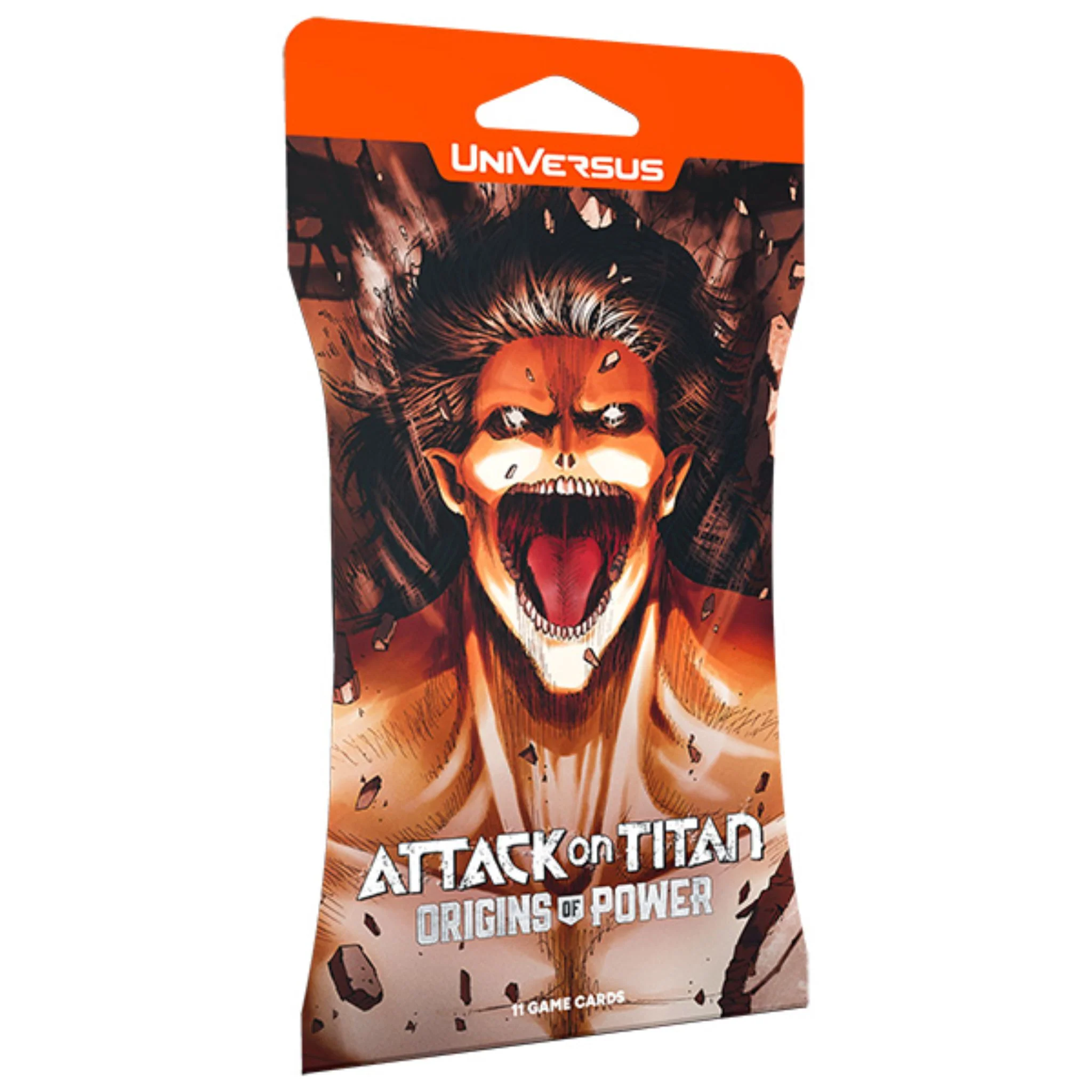 UniVersus Attack on Titan Origins of Power Hanging Booster Pack
