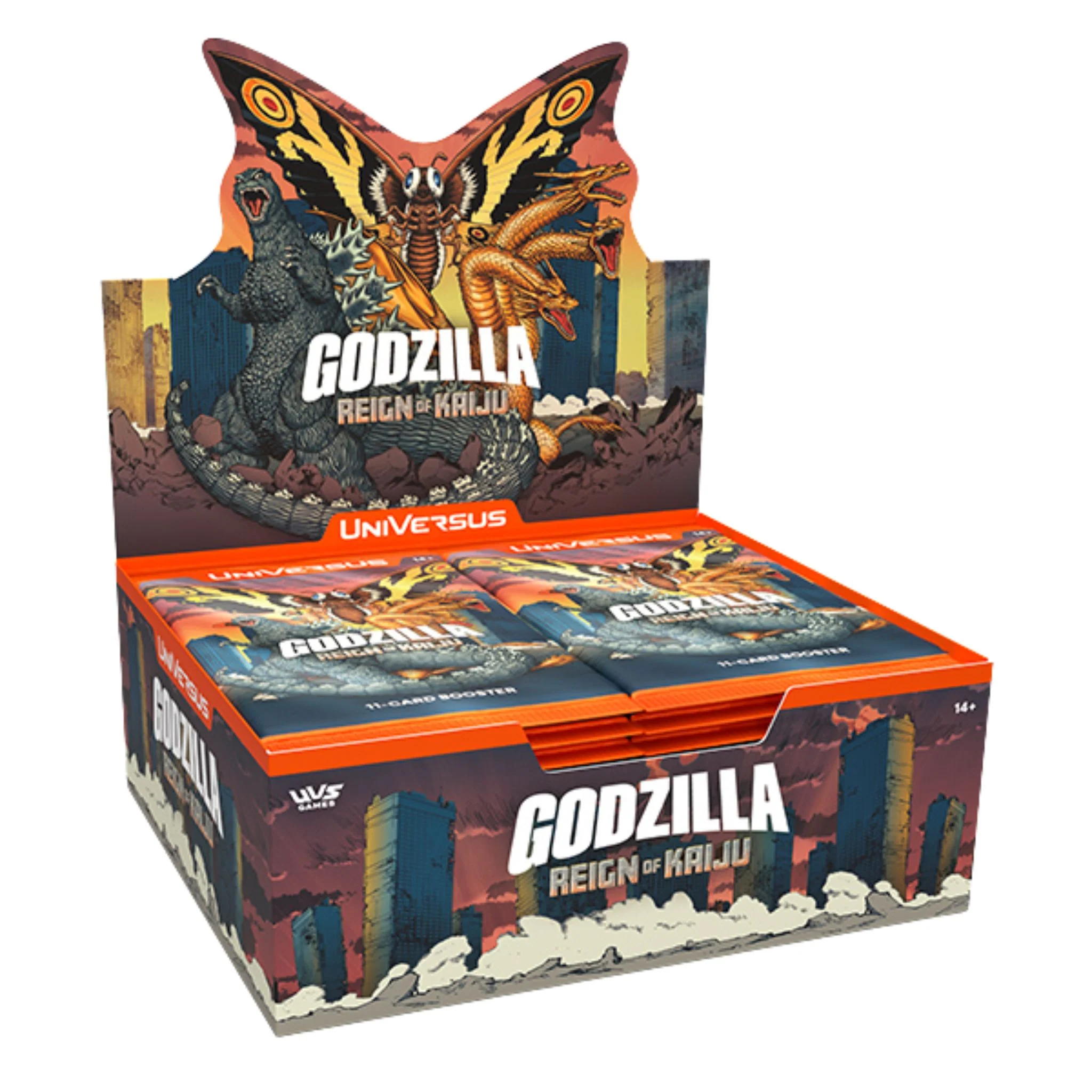 Universus Godzilla Reign Of Kaiju Booster Box