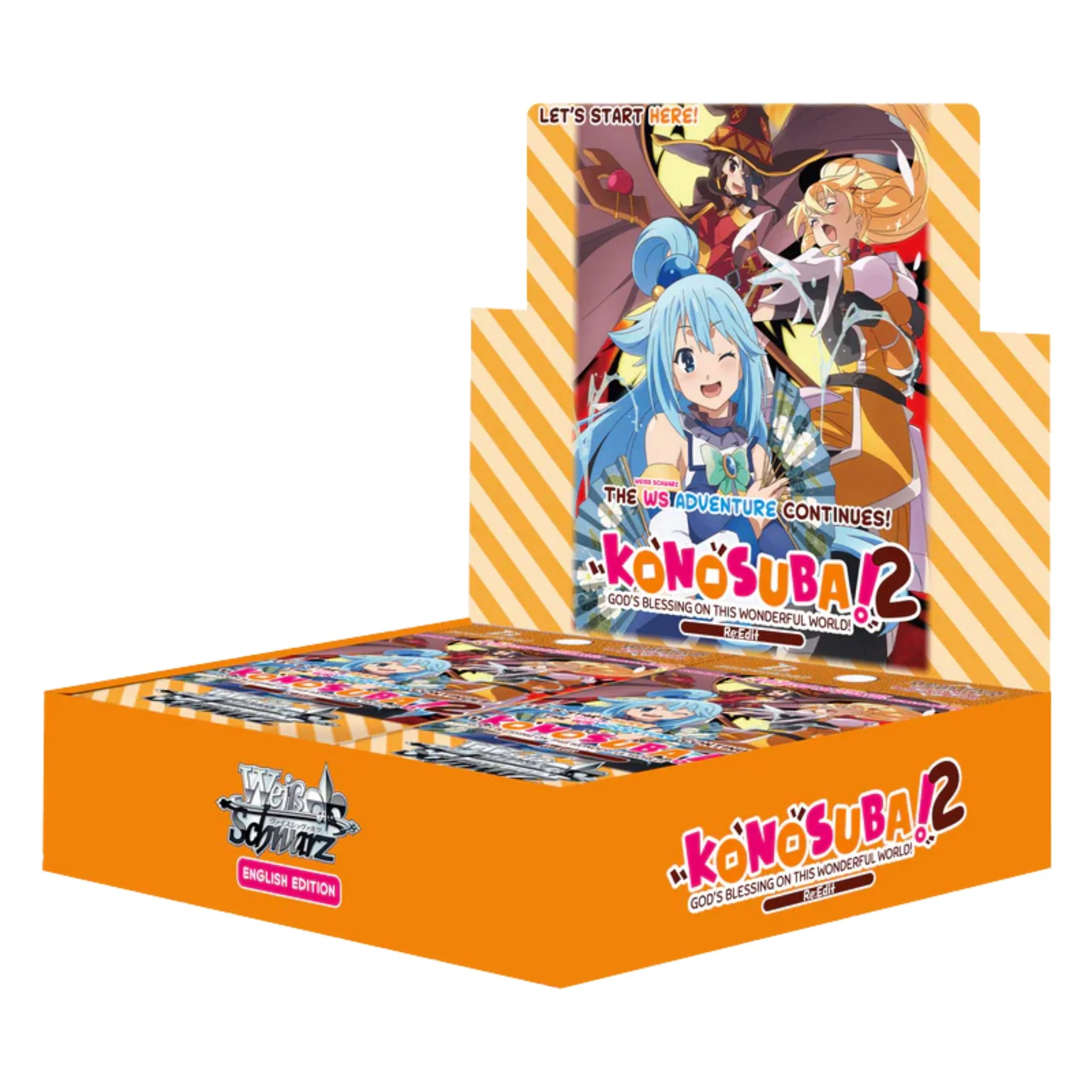 Weiss Schwarz Konosuba! God's Blessing on this Wonderful World! Re:Edit Booster Box