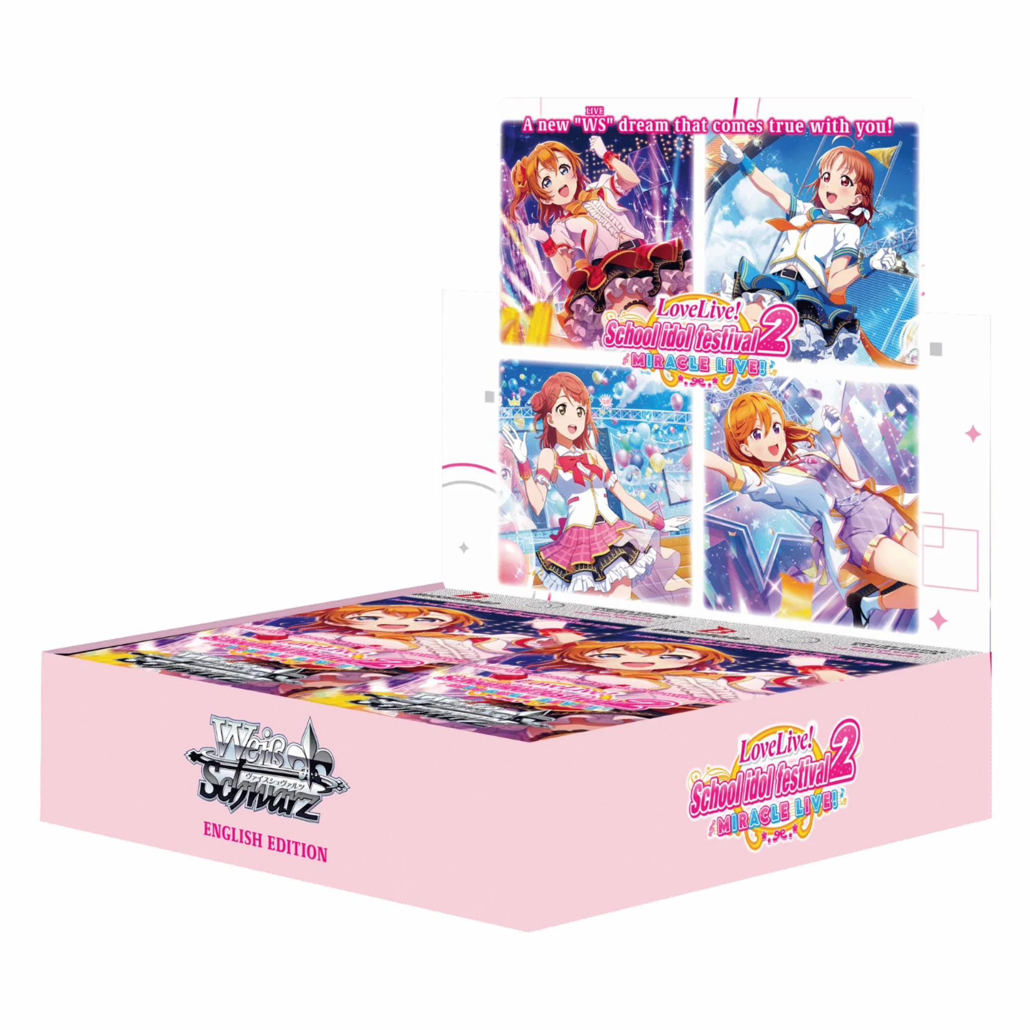 Weiss Schwarz Love Live School Idol Festival 2 Miracle Live Booster Box