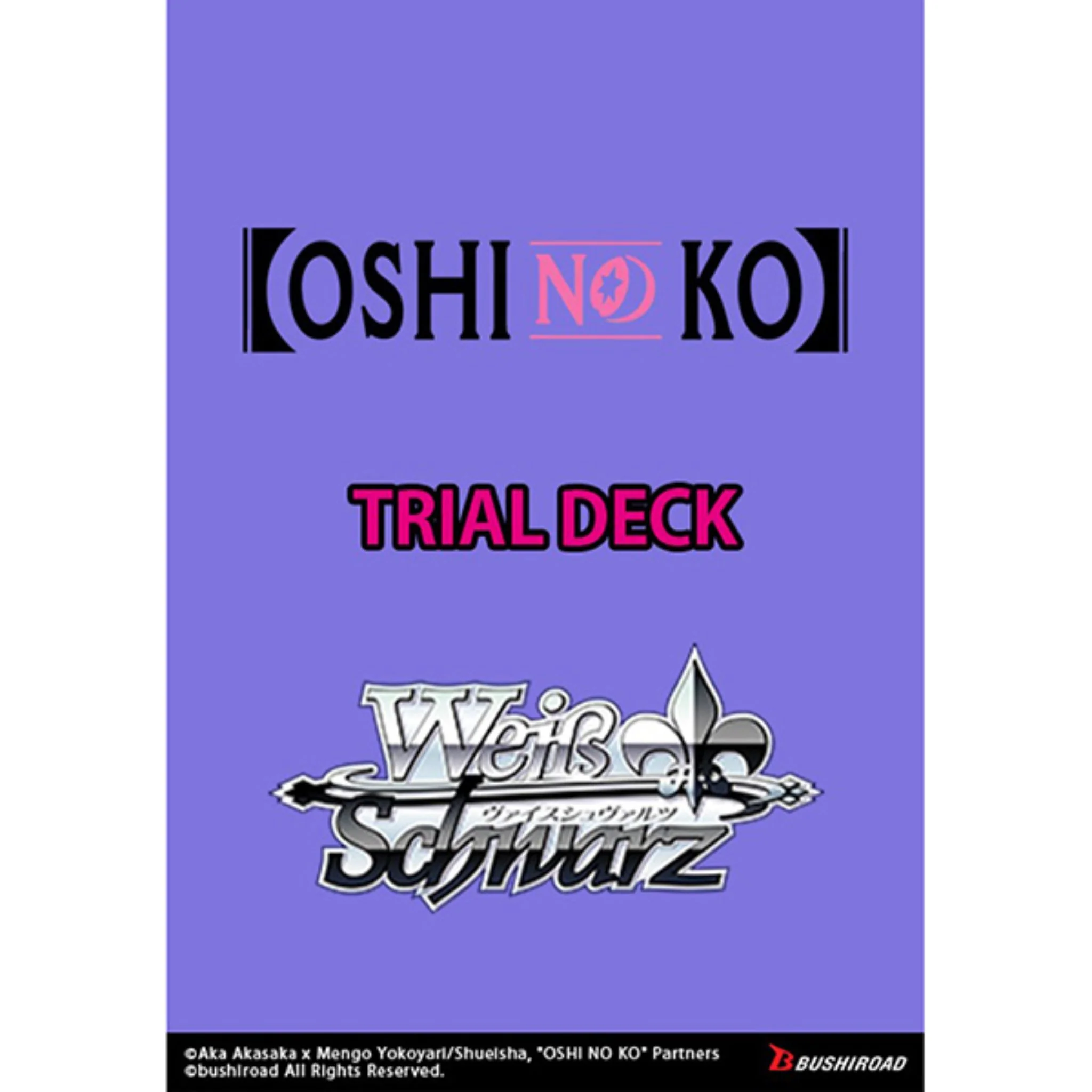 Weiss Schwarz Oshi No Ko Trial Deck - Image 2