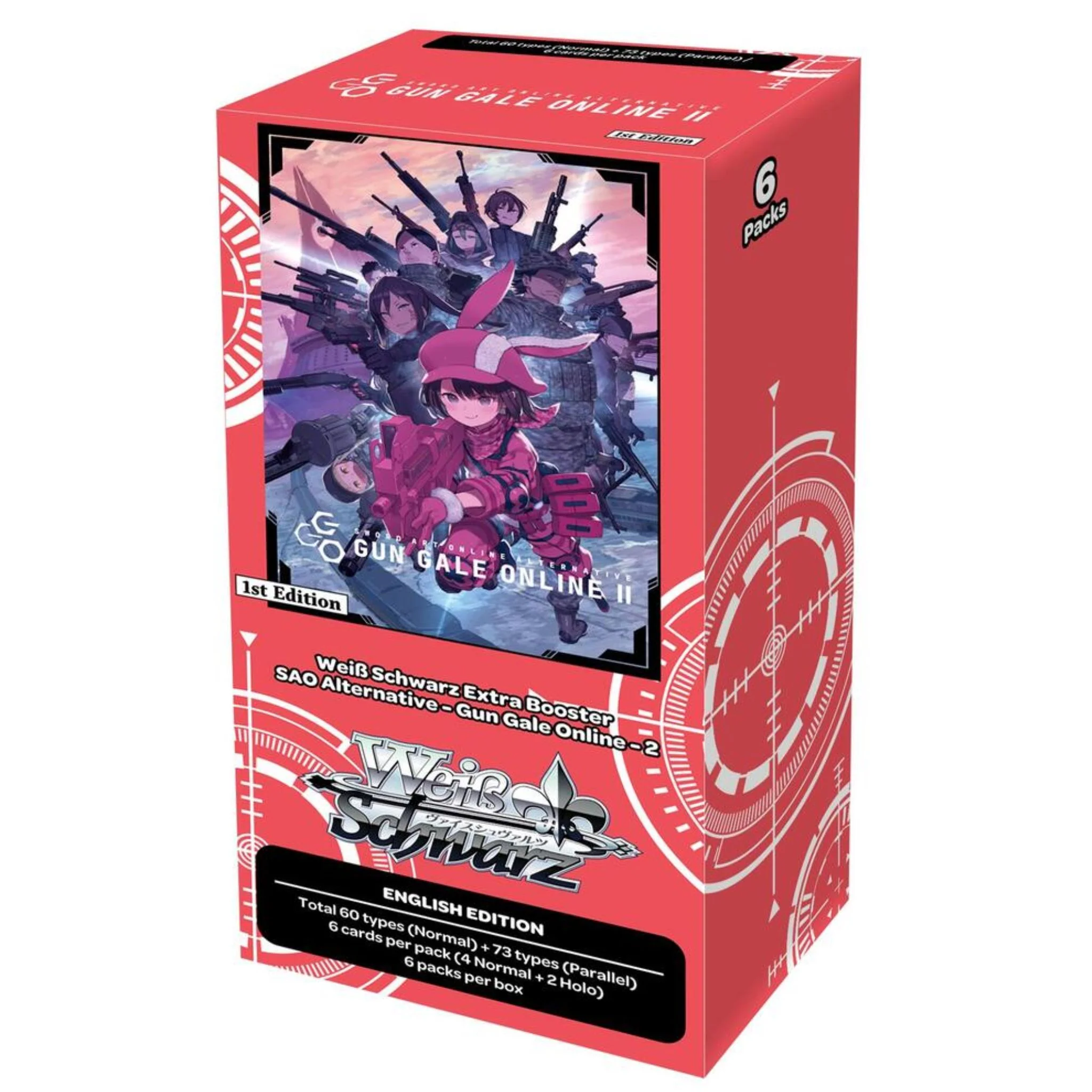 Weiss Schwarz SAO Alternative Gun Gale Online 2 Extra Booster Box