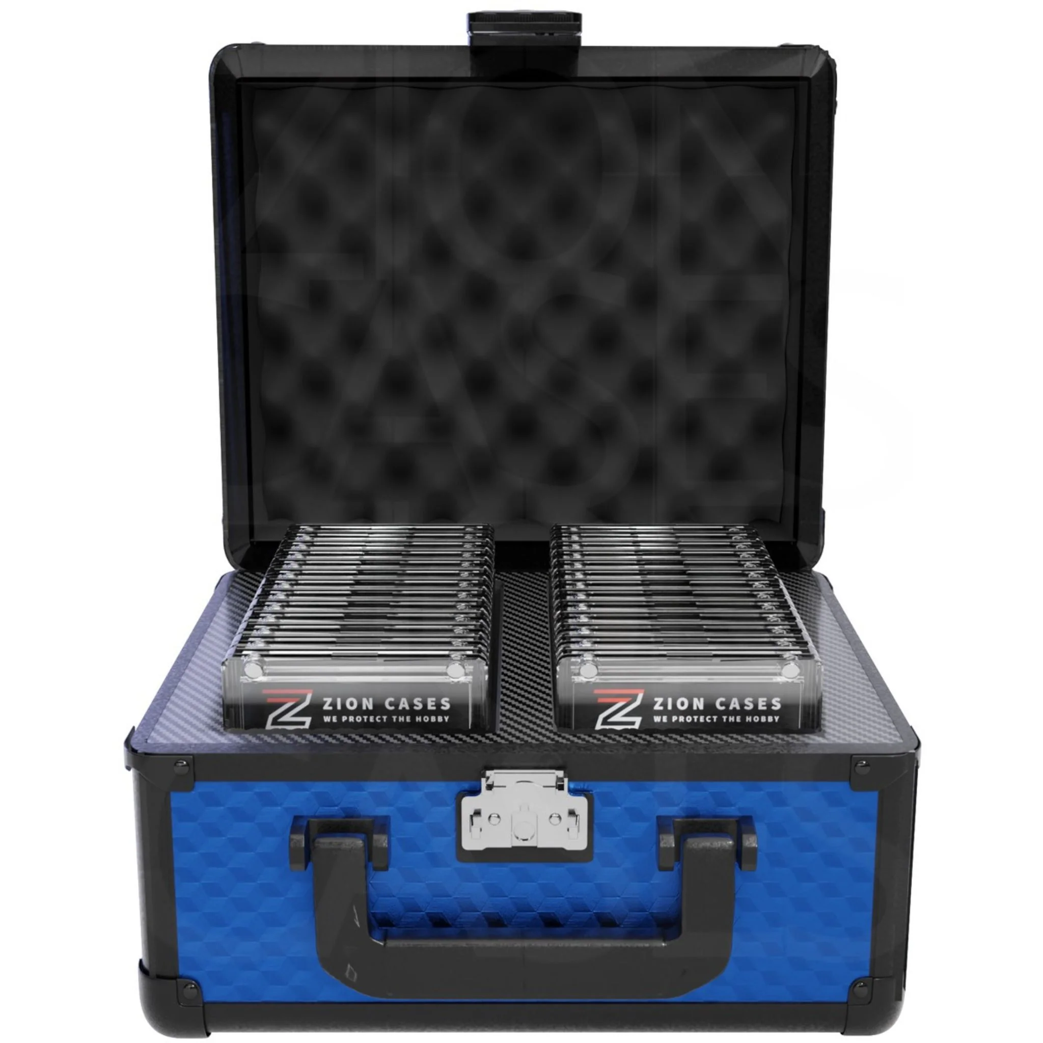 Zion Cubed Blue Slab Case 2 Row