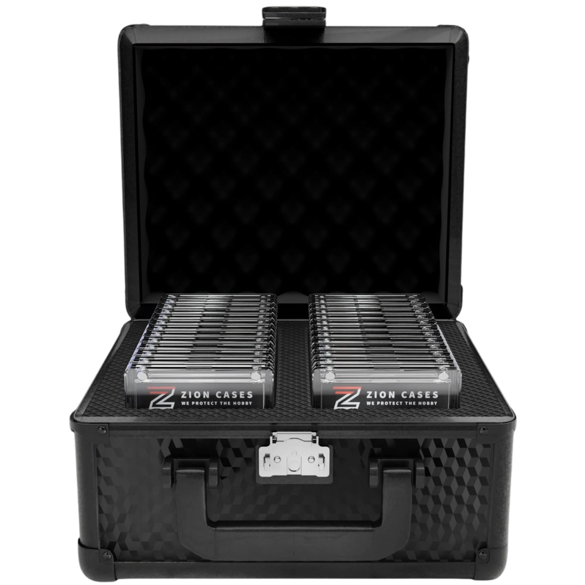 Zion Cubed Black Texture Slab Case 2 Row