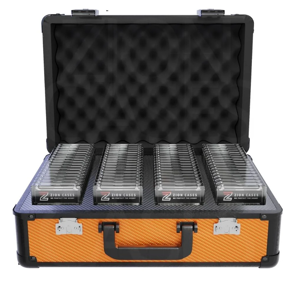 Zion Carbon Fiber Orange Slab Case XL